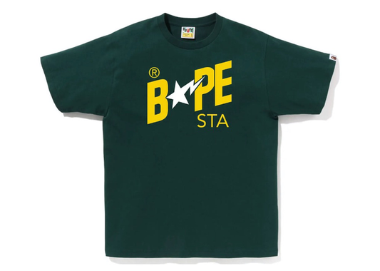 BAPE Colors Bape Sta Logo Tee - Green